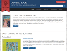 Tablet Screenshot of ladybird-books.com